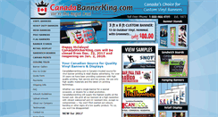 Desktop Screenshot of canadabannerking.com